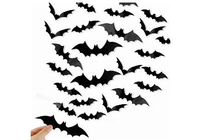 Image: Diyasy 3D Bats Halloween Decoration Stickers 120-pcs
