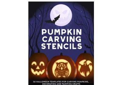 Image: Pumpkin Carving Stencils Book 50-template