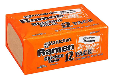 Image: Maruchan Ramen Noddle Soup Chicken Flavor 12-Pack