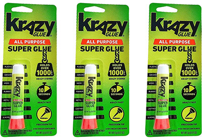 Image: Krazy Glue All Purpose Super Glue 3-pack