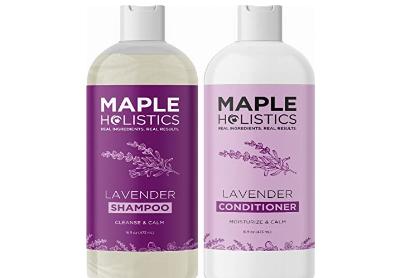 Image: Maple Holistics Lavender Shampoo and Conditioner for Women