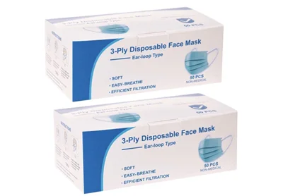 Image: 3-Layer Disposable Surgical Face Masks (by BE-TOOL)