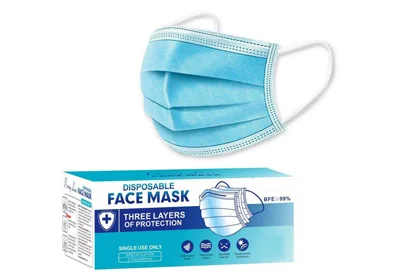Image: 3-layers Disposable Face Mask (by Kimitech)
