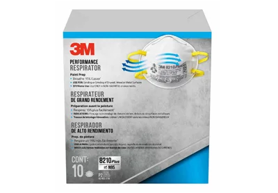 Image: 3M N95 8210 Plus Particulate Respirator Masks (by 3M Safety)