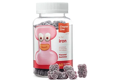 Image: Chapter One Iron Gummies (by Zahler)
