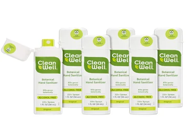 Image: CleanWell Botanical Hand Sanitizer Spray Alcohol Free (by CleanWell)