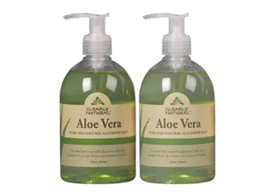 Image: Clearly Natural Aloe Vera Liquid Glycerine Soap (by Clearly Natural)