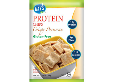 Image: Crispy Parmesan and Gluten-Free Protein Chips (by Kay