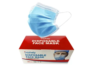 Image: Dayhelp 3-layers Disposable Face Mask (by SUPERONE)