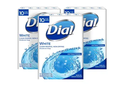 Image: Dial Antibacterial Bar Soap-White (by Dial)