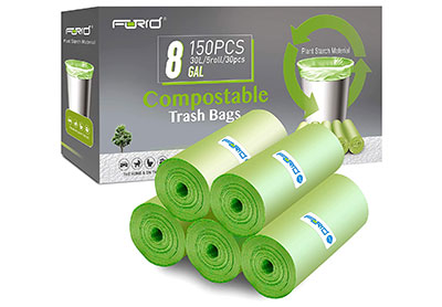Image: FORID 8 Gallon Compostable Trash Bags (by FORID)
