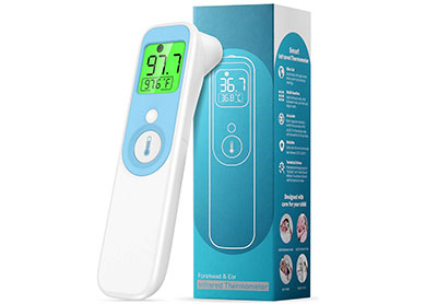 Image: HAMSWAN Infrared Forehead and Ear Thermometer (by HAMSWAN)