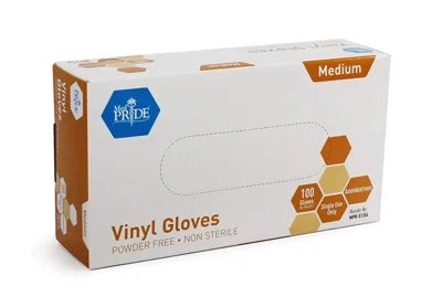 Image: Medpride Vinyl Gloves Medium Size (by Medpride)