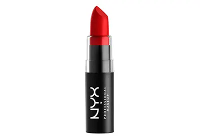 Image: NYX Professional Makeup Matte Lipstick-Perfect Red (by NYX Professional Makeup)