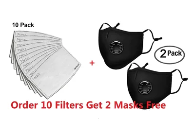Image: Seekay Reusable Masks with 5-Layer Activated Carbon Filters (by SMONCO)