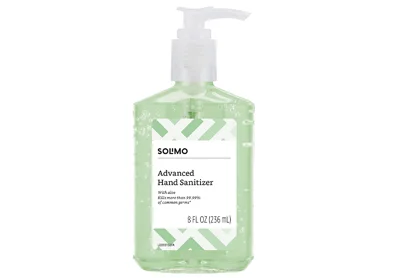 Image: Solimo Advanced Hand Sanitizer with Vitamin E and Aloe (by Solimo)