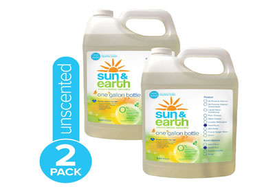 Image: Sun and Earth Unscented 2 Packs of One Gallon Hand Soap Refill (by Sun & Earth)
