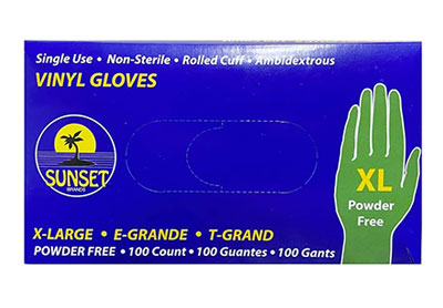 Buy Sunset XL SmoothTouch Disposable Latex Gloves ($14.98) by Sunset