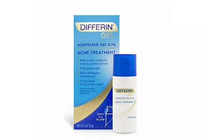 Image: Differin Gel Acne Treatment 90 Day Supply (1.6 Oz Pack) (by Differin)