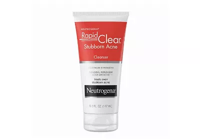 Image: Neutrogena Rapid Clear Stubborn Acne Cleanser (5 Oz Pack) (by Johnson & Johnson)