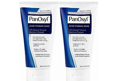 Image: Panoxyl Acne Foaming Wash Containing 10% Benzoyl Peroxide-2 pack (by Panoxyl)