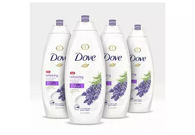 Image: Dove Relaxing Lavender Oil and Chamomile Nourishing Body Wash (by Dove)