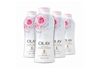 Image: Olay Fresh Outlast Rose Water and Sweet Nectar B3 Complex Body Wash (by Olay)