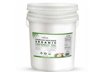 Image: Earth Circle Premium Refined Organics Coconut Oil (5 Gallon)