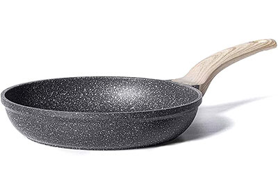 Image: Carote 8-inch Black Granite Nonstick Frying Pan