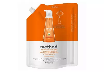Image: Method Clementine Scent Washing-up Liquid Refill (by Method)