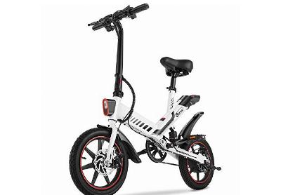 Image: Sailnovo Y1-14 14-inch Foldable Electric Bike For Adults and Teens 350W