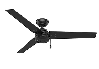 Image: Hunter Cassius 52-inch Ceiling Fan with Pull Chain Control