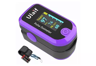 Image: Ulaif Finger Pulse Oximeter (Purple) (by Amemo)