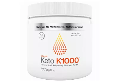 Image: Keto K1000 Electrolyte Powder Orange Flavor (by Hi-Lyte)