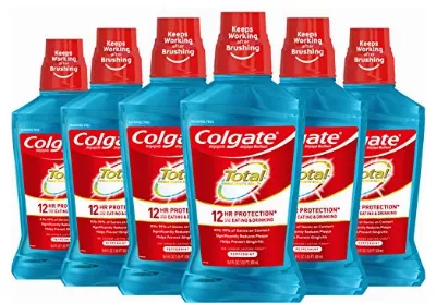 Image: Colgate Total Antigingivitis Antiplaque Mouthwash Peppermint (by Colgate)