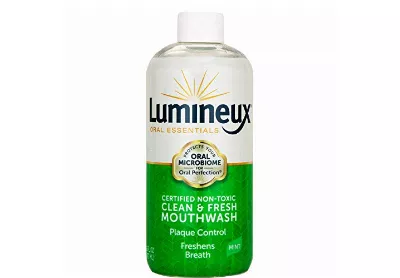 Image: Lumineux Oral Essentials Mouthwash Mint, Alcohol Free (by Oral Essentials)