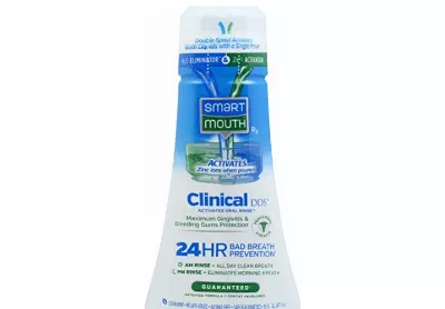 Image: SmartMouth Clinical DDS Activated Oral Rinse Clean Mint (by Smartmouth)