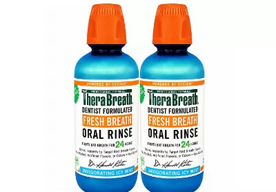 Image: TheraBreath Fresh Breath Oral Rinse Icy Mint (by TheraBreath)