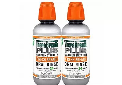 Image: Therabreath Plus Maximum-Strength Oral Rinse Peppermint (by Therabreath)