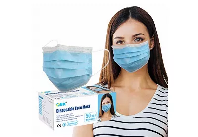 Image: QBK 3 Ply Disposable Mouth Cover Mask (by QBK)