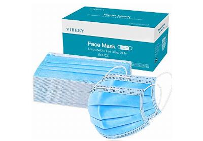 Image: Vibeey Disposable Professional 3-ply Face Mask (by Vibeey)