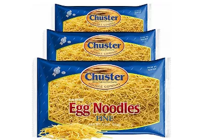 Image: Chuster Enriched Fine Egg Noodles 3-Pack