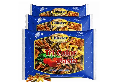 Image: Chuster Tri-color Spirals Pasta 3-Pack