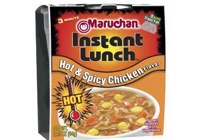 Image: Maruchan Instant Lunch Hot & Spicy Chicken Ramen Noodles with Vegetables 24-Cup