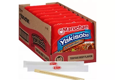 Image: Maruchan Yakisoba Teriyaki Japanese Noodle Beef Flavor 8-Pack