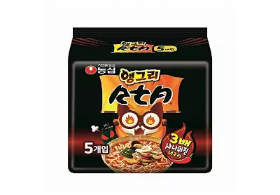 Image: Nongshim 3x Angry Spicy Seafood Neoguri Noodle 5-Pack