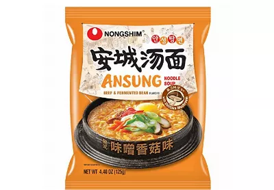 Image: Nongshim Ansung Tang Myun Noodle Beef & Fermented Bean Flavor 10-Pack