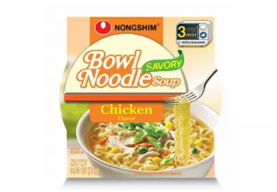 Image: Nongshim Savory Bowl Noodle Soup Chicken Flavor 12-Pack