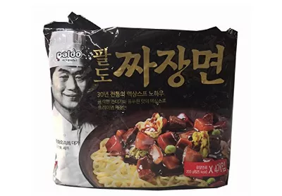 Image: Paldo JjaJang Korean Noodle 4-Pack (by Paldo)