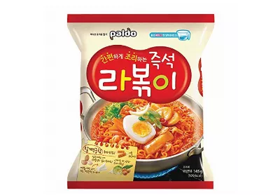 Image: Paldo Korean Noodle with Immediate Stir-Fried Rice Cake 4-Pack
